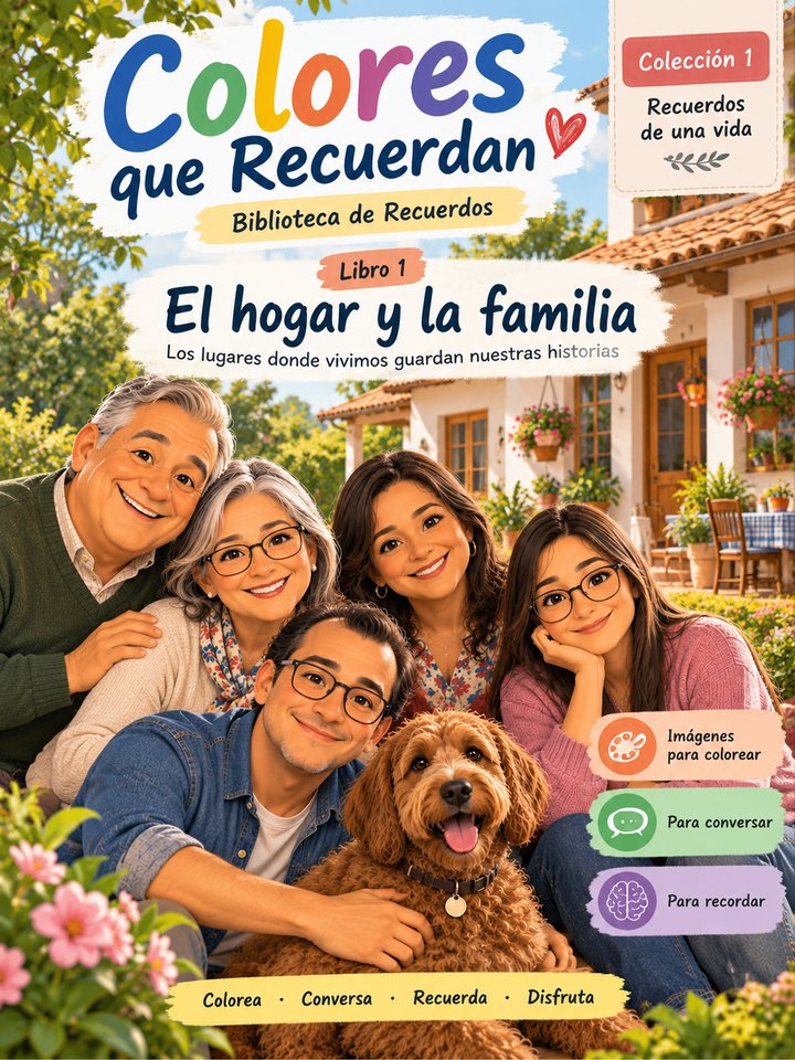 Portada Libro 1: El hogar y la familia / Cover Book 1: Home and family